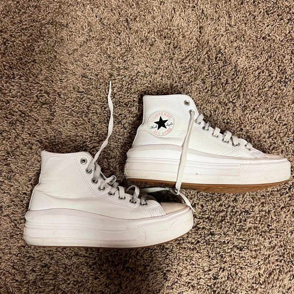 Converse Classic White Canvas Sneakers